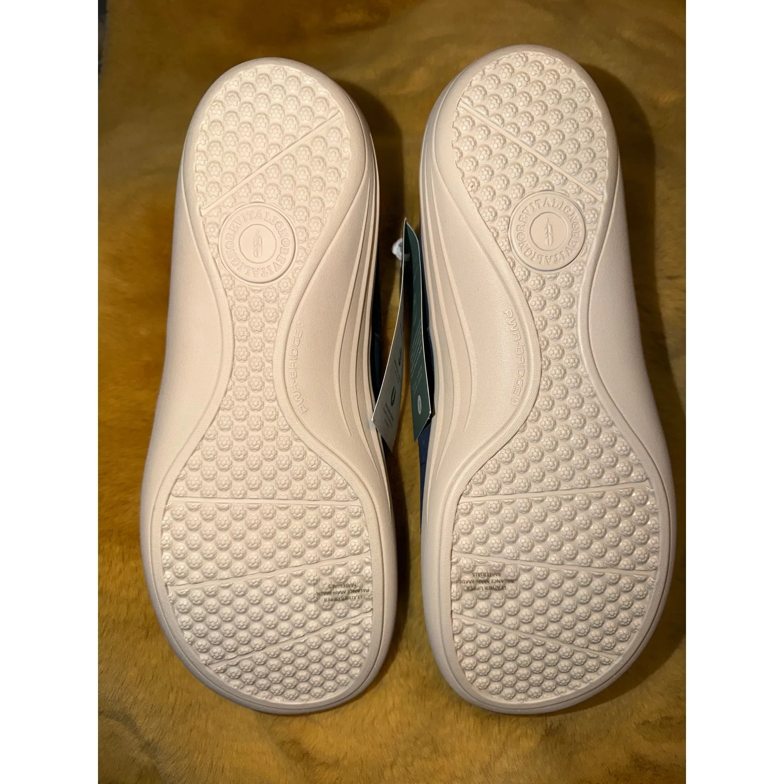 Waco Shoe Co Ridgeway Picasso Women's Blue Perforated Slip On Loafer Shoes 12D Size 12 - Image 4