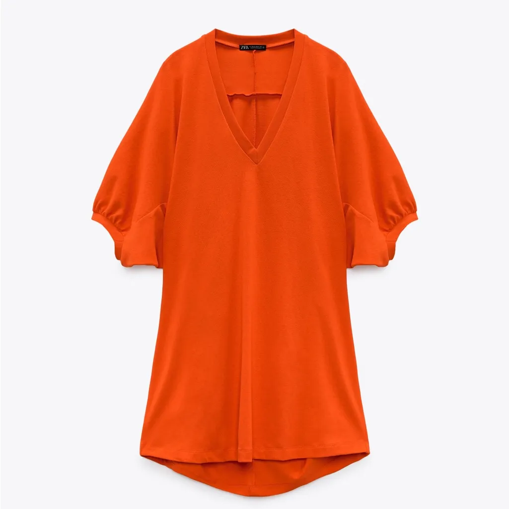 NWT ZARA BLOGGERS FAV CACOON DRESS LAGENLOOK SMALL - Image 8