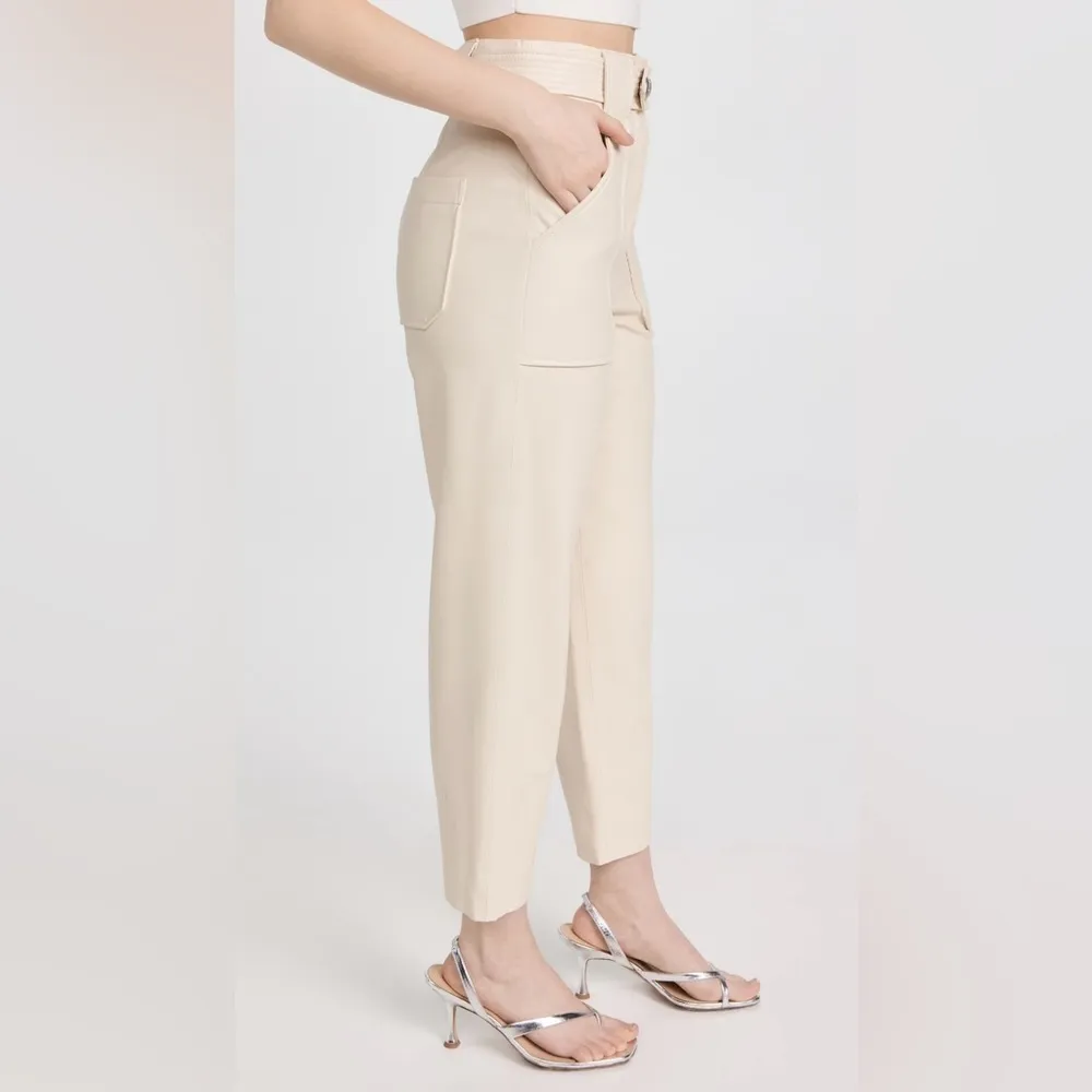 Veronica Beard Leather Suit - Image 5