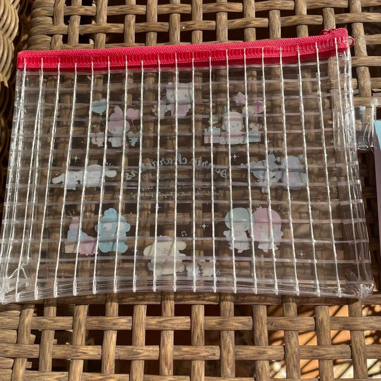 Sanrio Clear Zipper Bag With Multiple Characters - Image 4