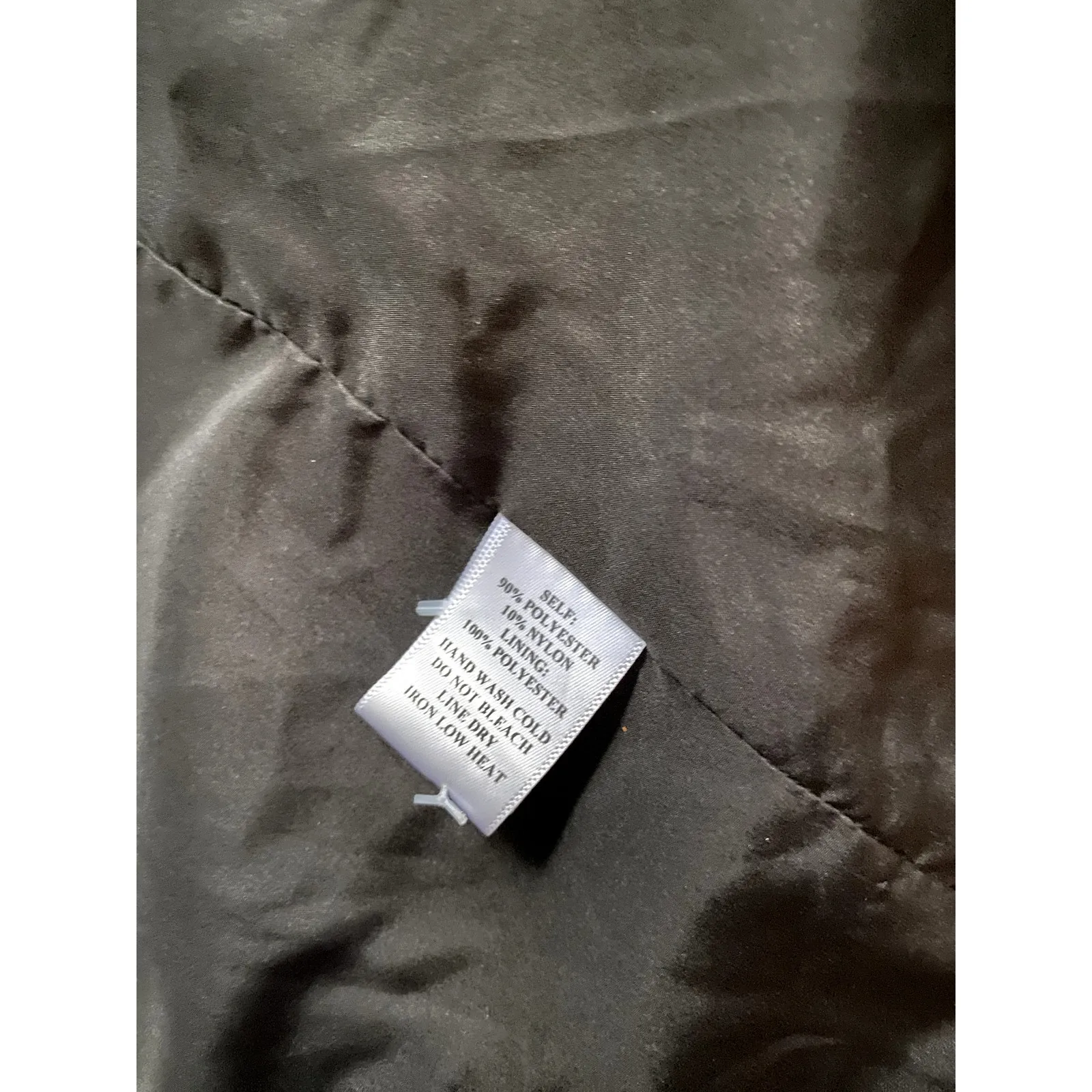 Promesa Herringbone Tweed Pea Coat Small 90s Retro Academia Preppy Scandi Winter - Image 5