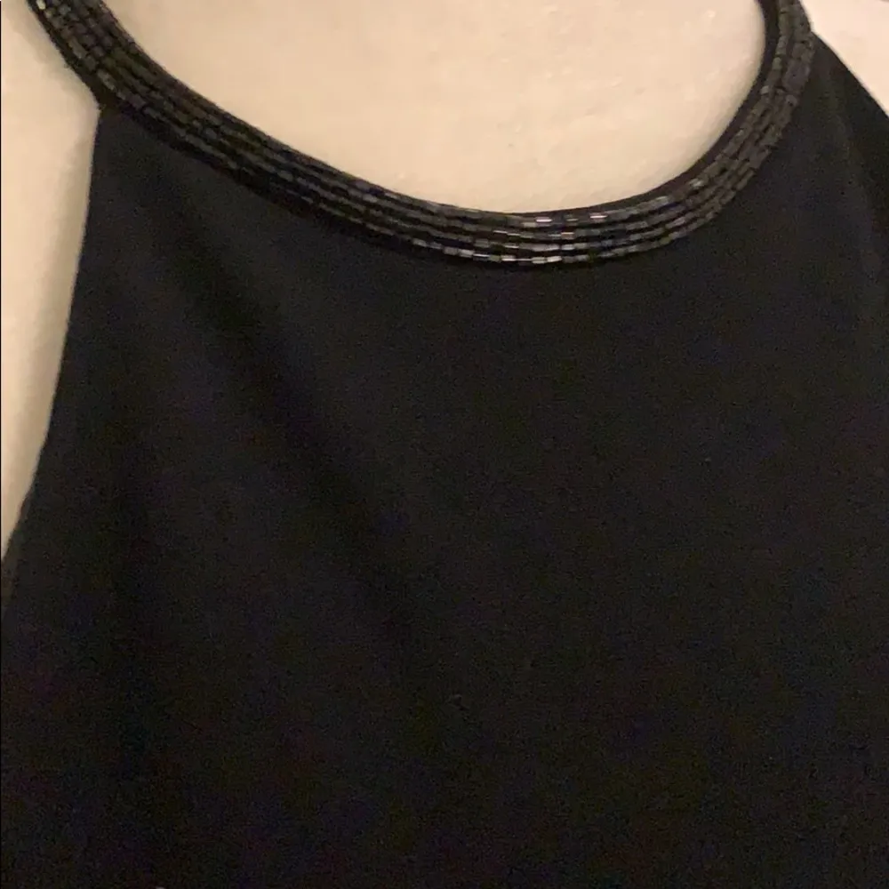 Vintage 90s Ralph Lauren Black Cocktail Dress Sz 8 a la Rachel Green “Friends” - Image 2