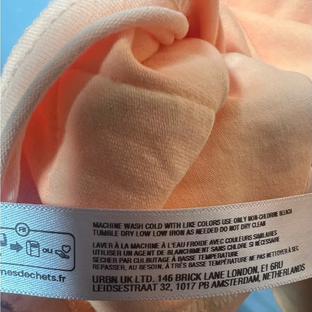 New with Tags FP Movement Reversible Hotshot Tee Romper Size L Orange Size L - Image 5