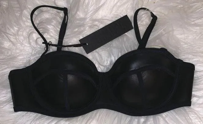 Triangl Milly New York Noir Neoprene Bikini Top - Image 2