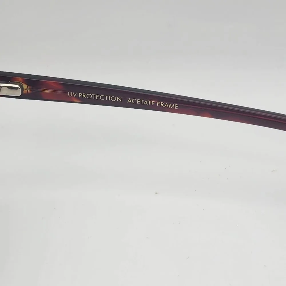 Kent Wang Lost Tortoiseshell UV Protection & Acetate Frame Sunglasses Brown - Image 11