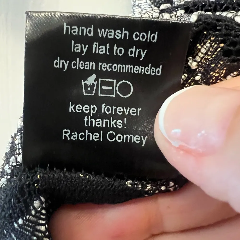 Rachel Comey New  bateau metallic zig zag top size 4 - Image 13