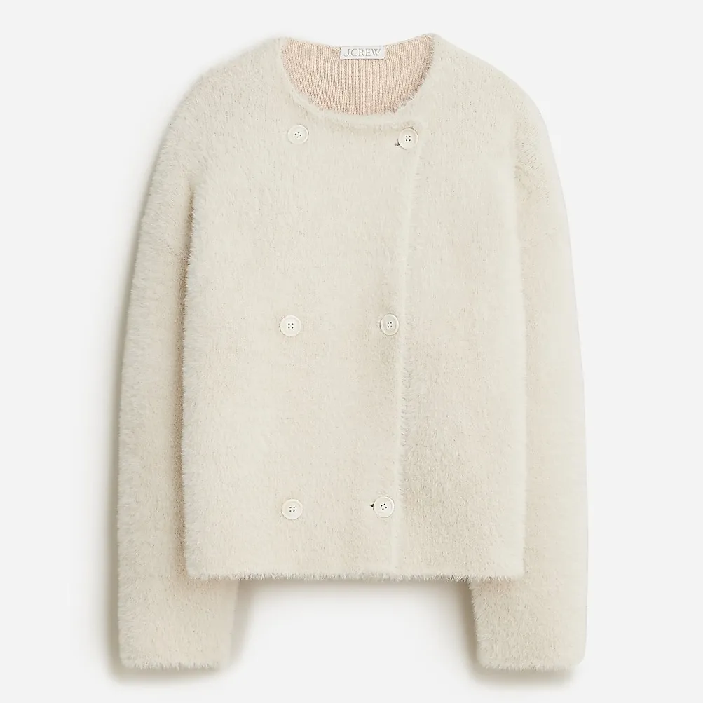 J. Crew Collection Double Faced Wool Blend Jacket - Image 2