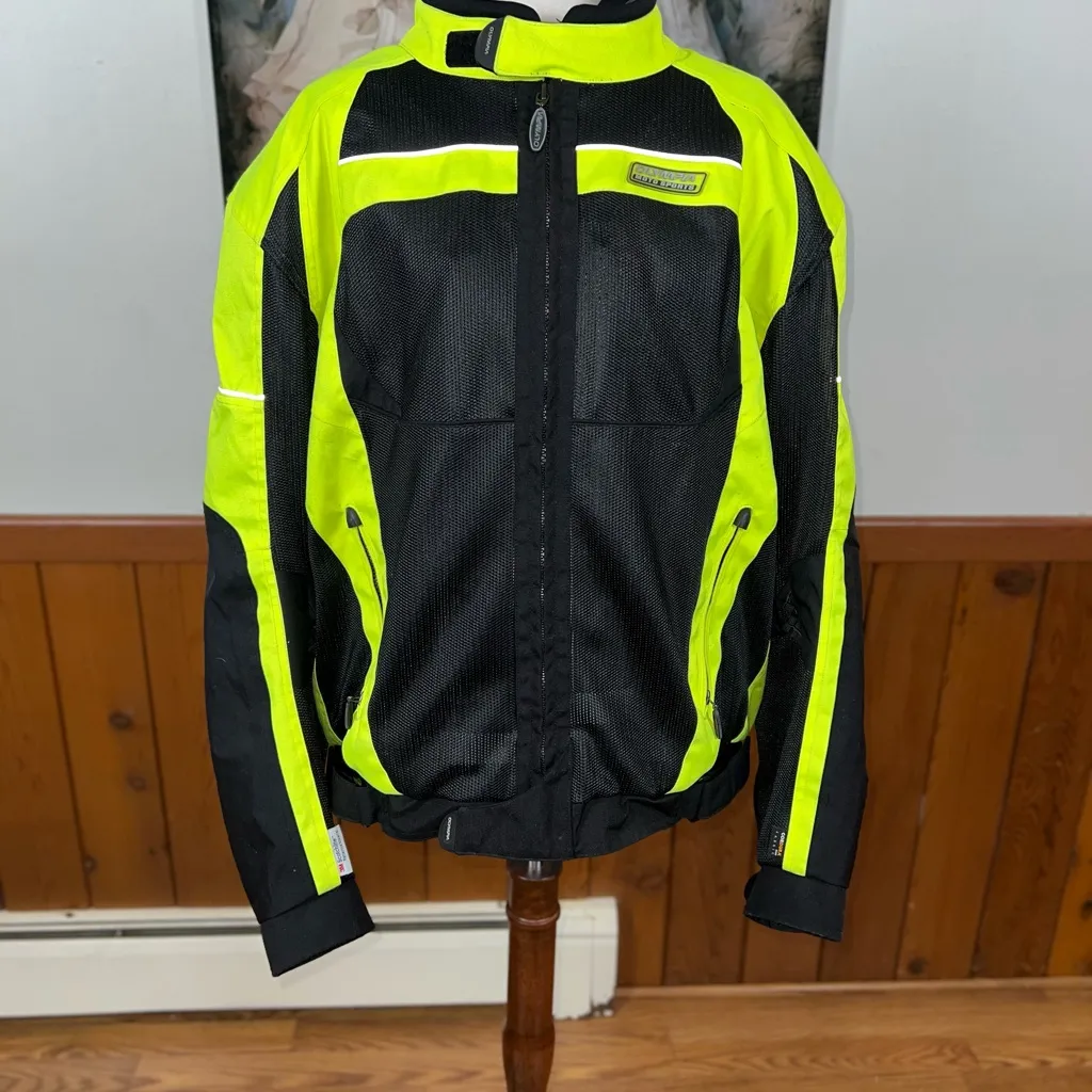 Super Cool Olympia Switchback Street Jacket! Black Size XL - Image 4
