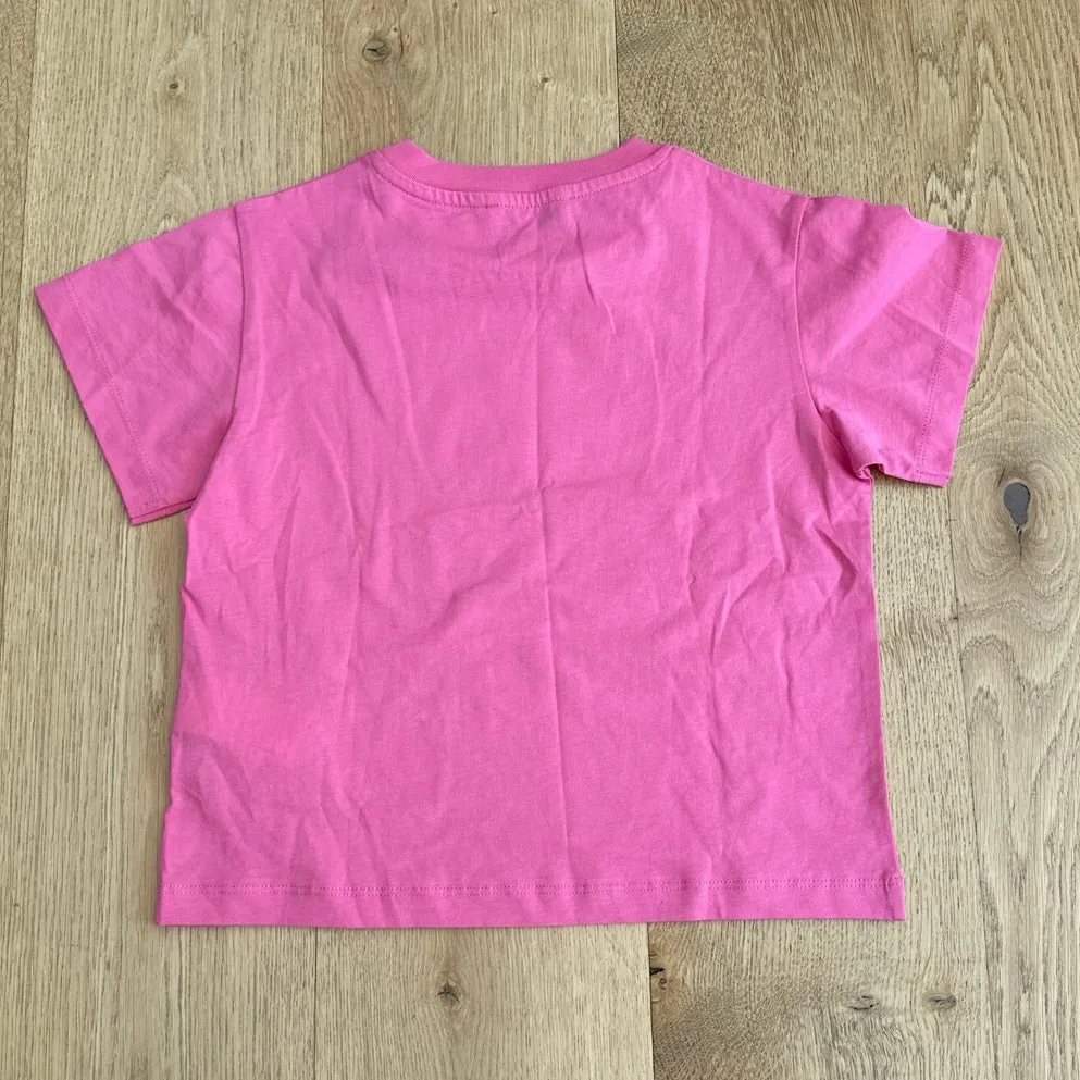 Fiorucci Baby Tee Squiggle Angels Size S Pink - Image 3