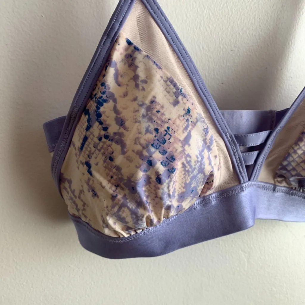 Ell = Ale Purple Snake Print Bralette - Image 4