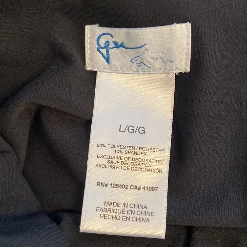 Guy Harvey Women’s Shorts size L inseam 8” waist 34” elastic color black - Image 5