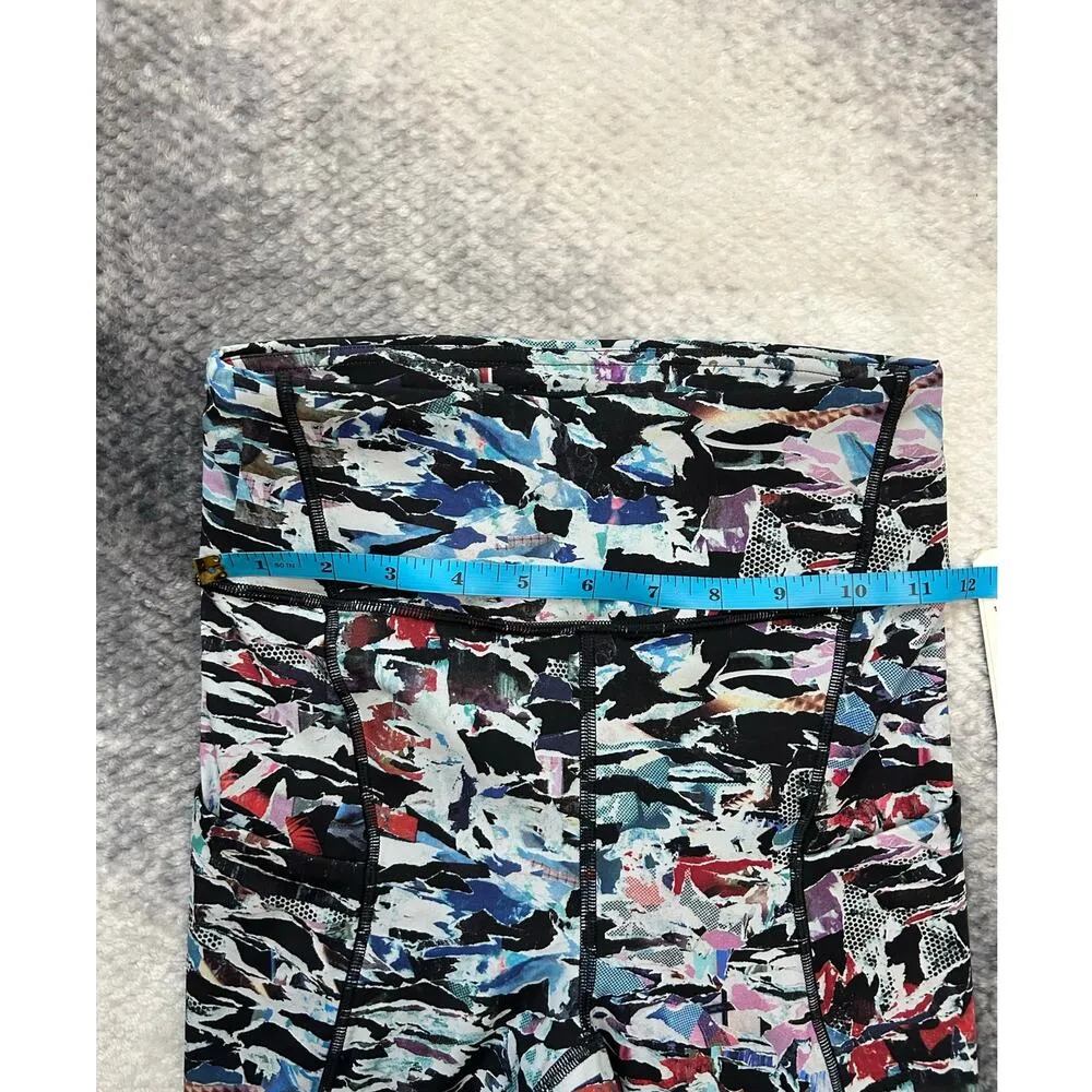 Lululemon Break Free Crop Nulux 17" Culture Clash Starlight Black Size 4 NWT - Image 12