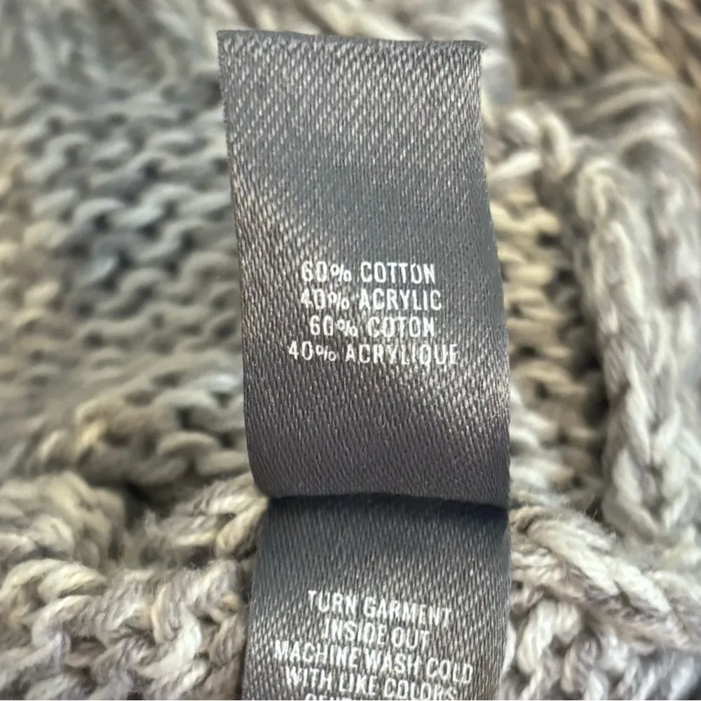 Women’s Aerie American Eagle gray marled raglan pullover sweater size large - Image 7