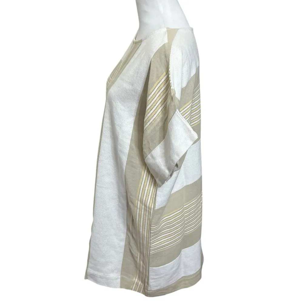 Ace & Jig Clarke Tunic Dress Women’s Size Small Cotton Solstice Stripe Mini - Image 3