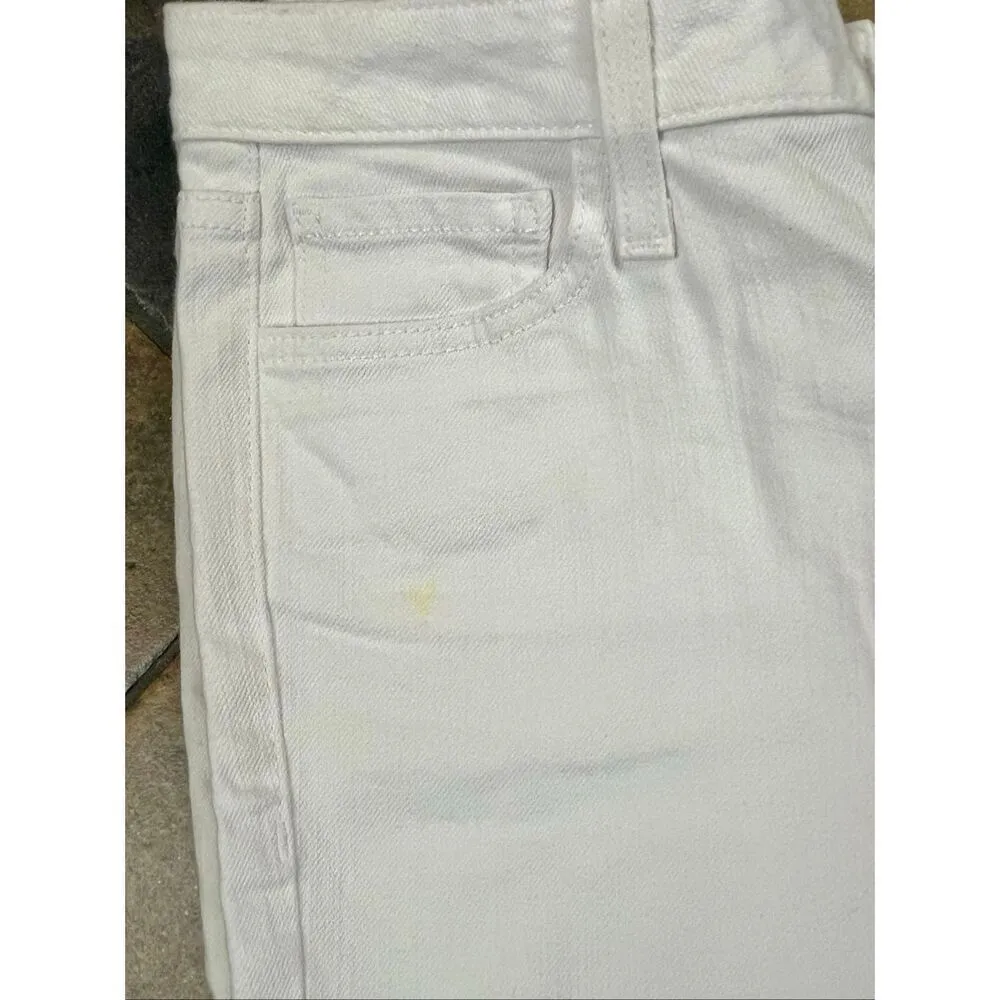 Kate Spade Broome Street White Mid Rise Straight Leg Jeans 29 - Image 15