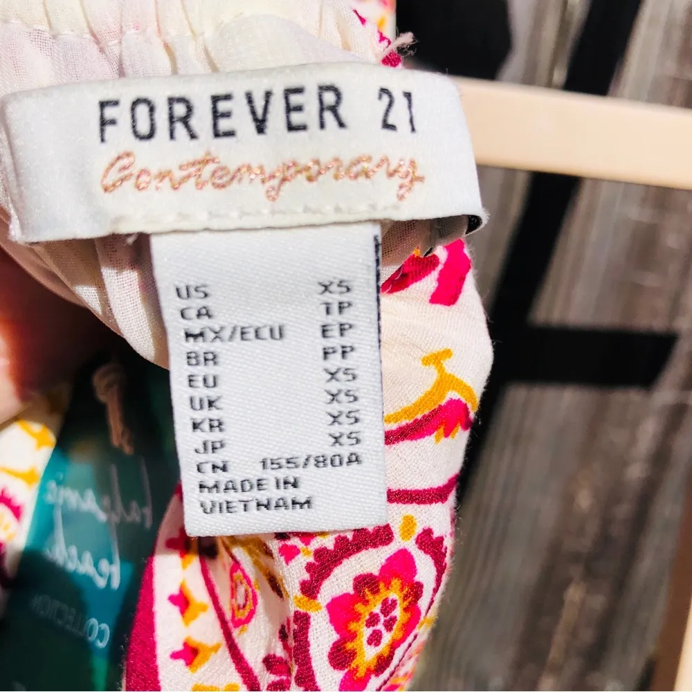 Forever 21 Contemporary Balearic Beach Collection Dress XS - Image 15