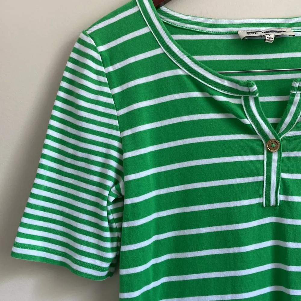 Jones New York Women’s Short Sleeve Shirt Size Large - Image 3