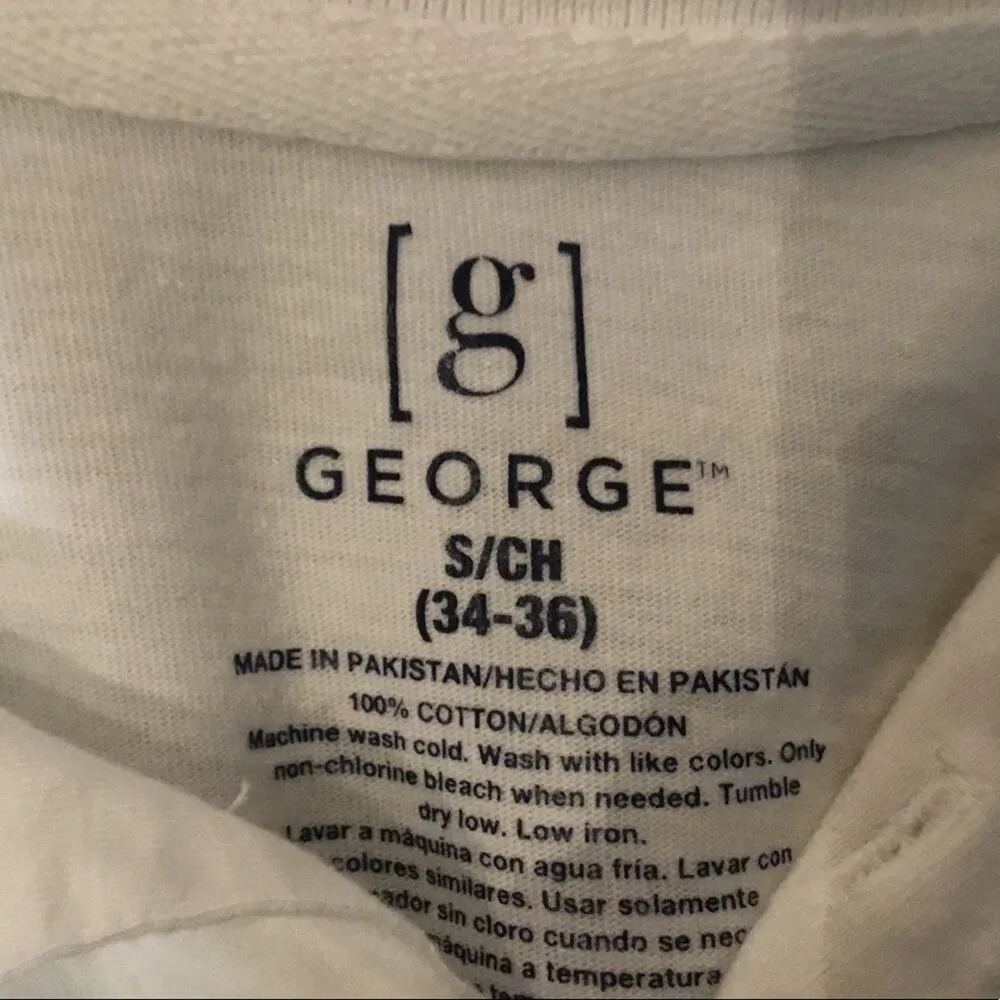 George Polo Shirt White - Image 4