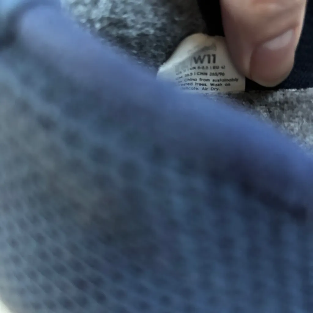 Allbirds Womens Blue Slip On's Size 11 Tree‎ Loungers Navy Slip On Shoes - Image 6