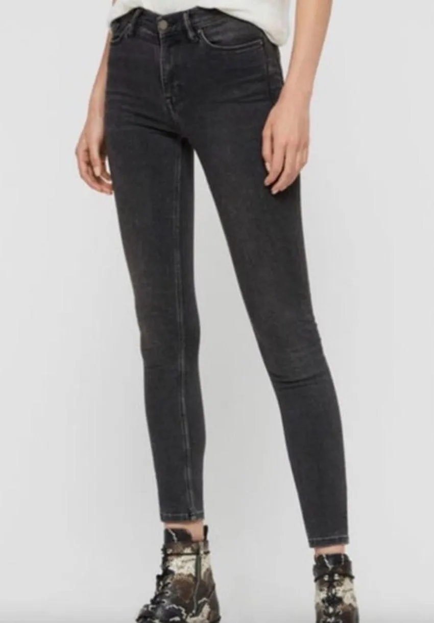 All Saints Grace grey jeans | 26 - Image 4