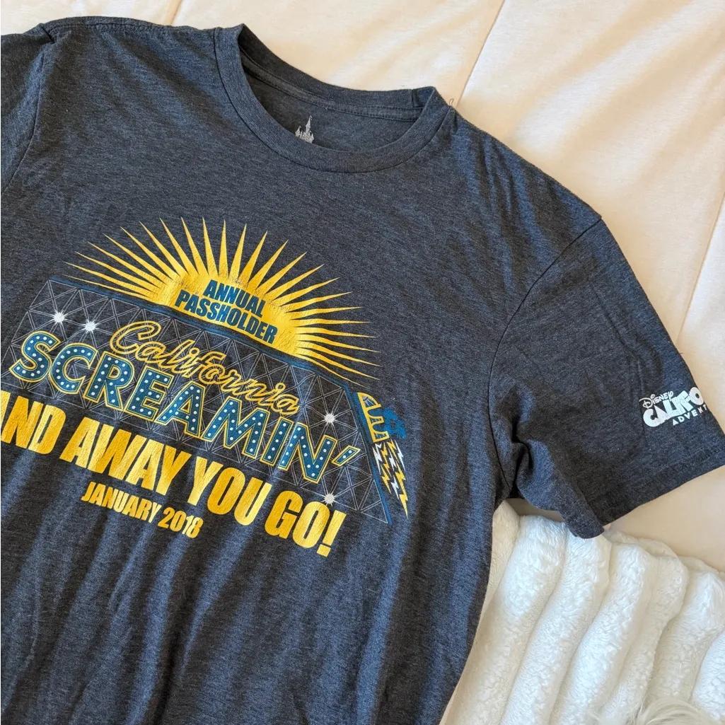 Disneyland California Screamin’ Tee Shirt - Image 2