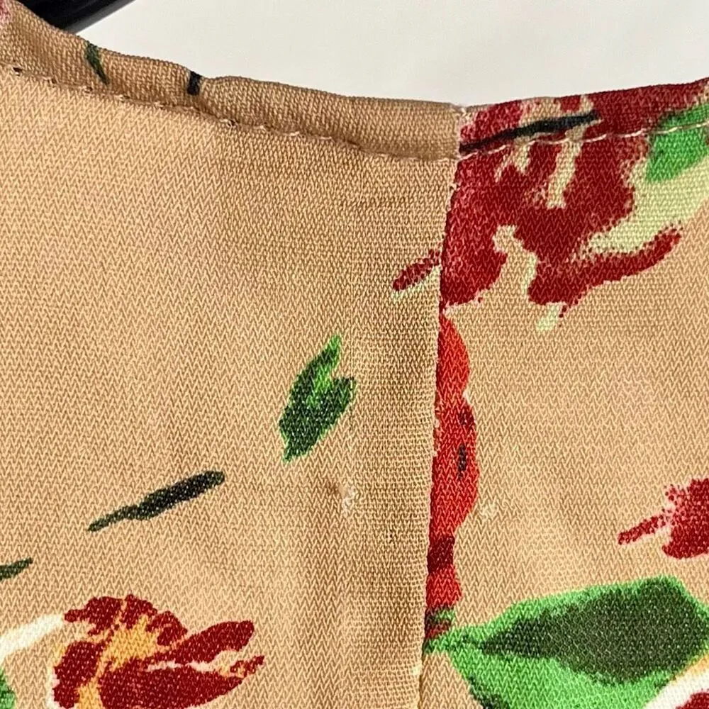 Audrey 3+1 Women's Open-Front Floral Print Cardigan - Image 3