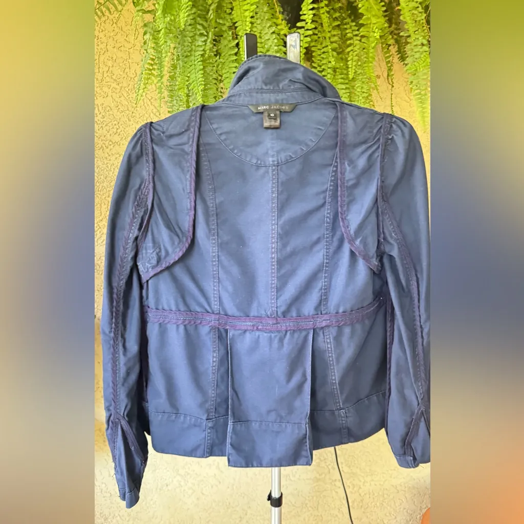 Marc Jacobs  Blue Utility Jacket - Image 5
