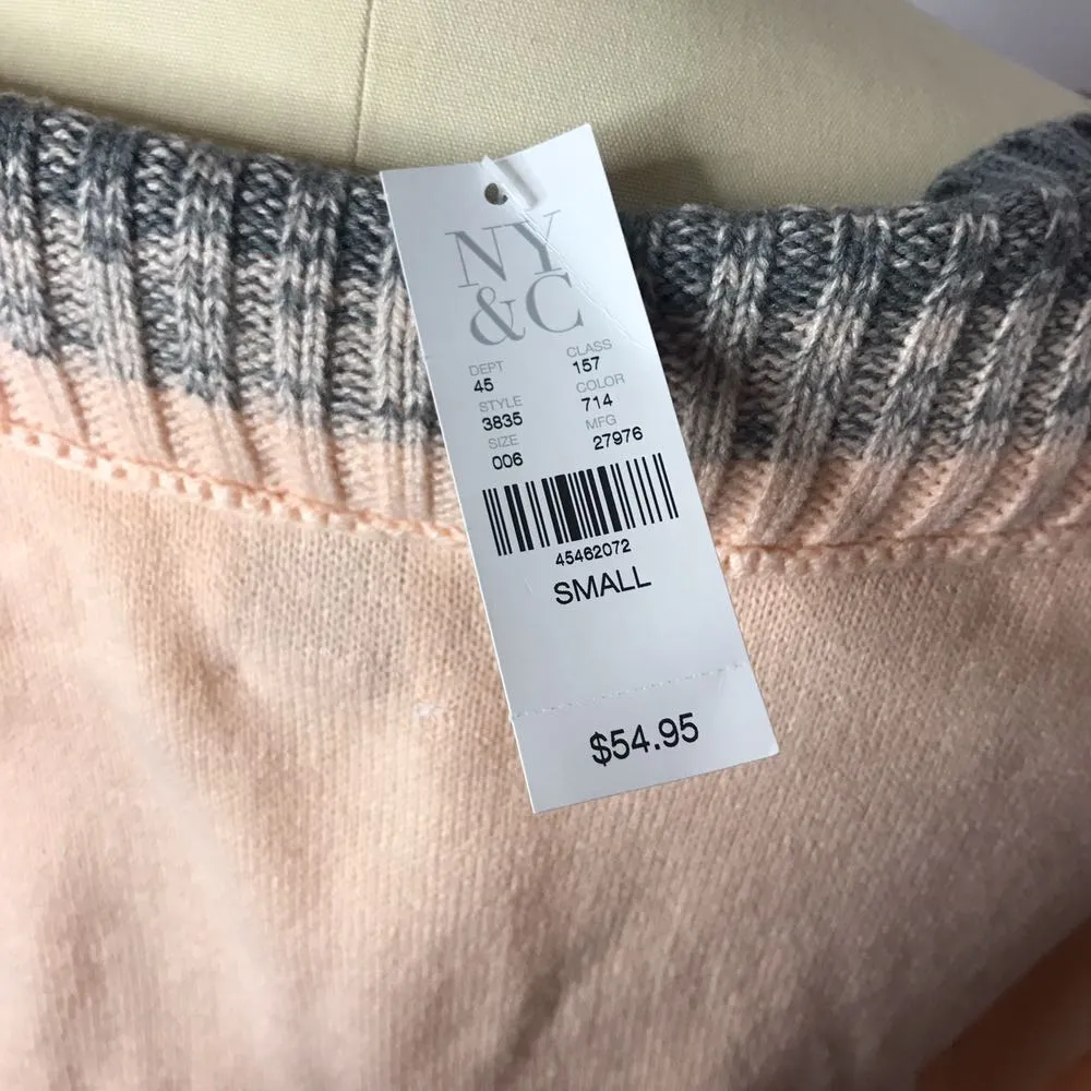 NY & Co Pink Sweater Dress - Image 5