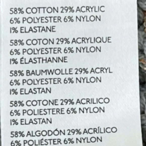 Free People Oversized Silver Gray Gleam Speckle Knit Cowl Neck Tunic Sweater - Image 10