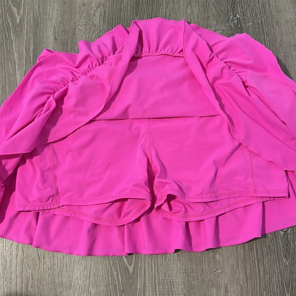 Lilly Pulitzer Women’s Large Pink Athletic Workout Golf Tennis Skort Skirt - Image 7