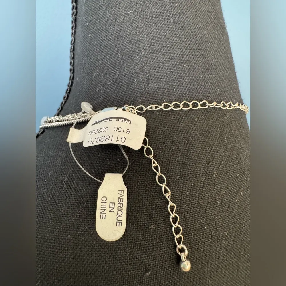 NEW WITH TAGS Free People Steal the Show Layered Choker Blues 💙🦋 - Image 9