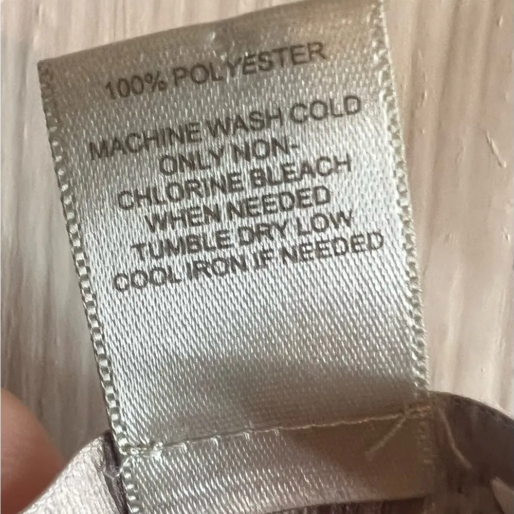 LOFT Black and White Chevron Jumpsuit Sz LP - Image 6