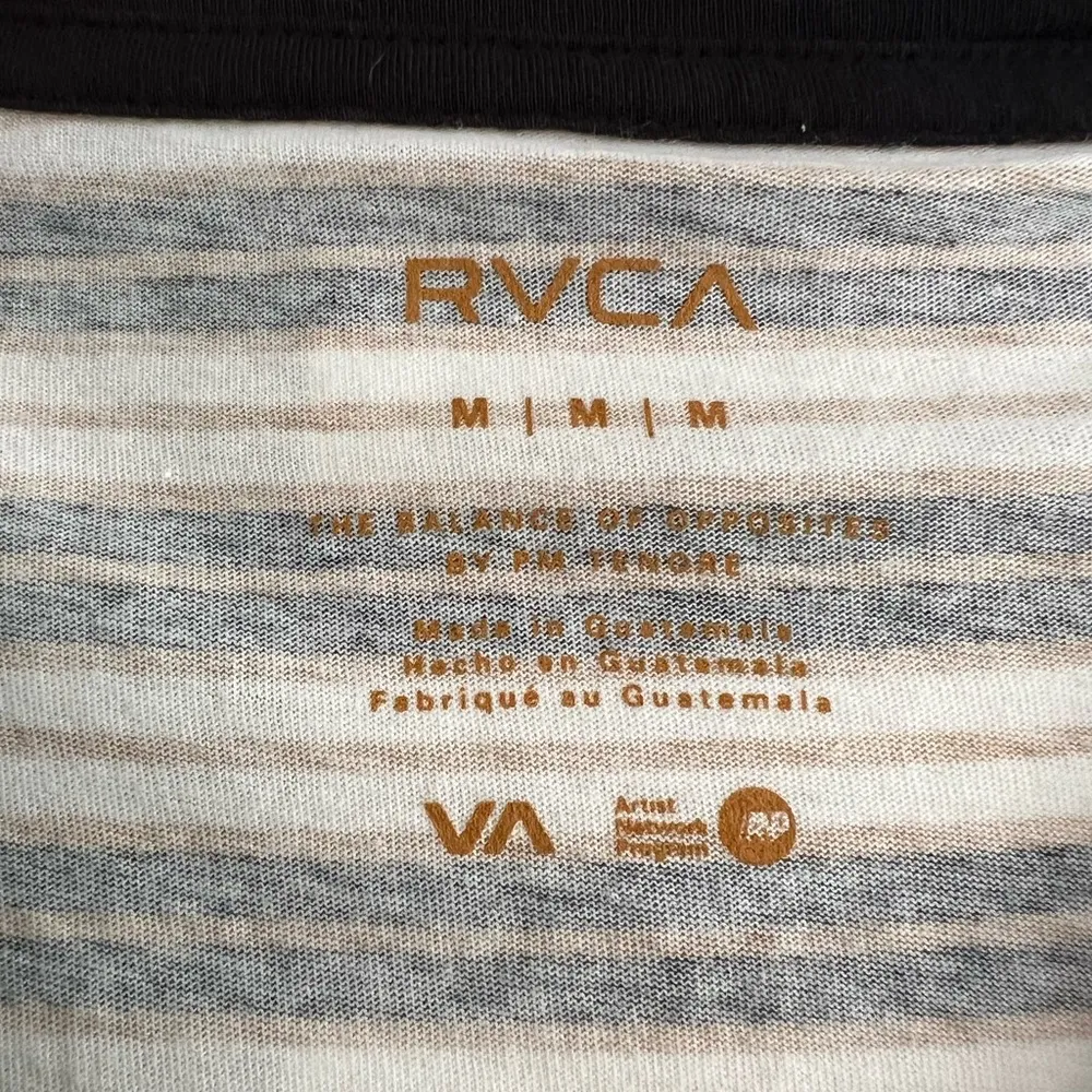 RVCA Women’s Striped Cropped Long Sleeve - Image 4
