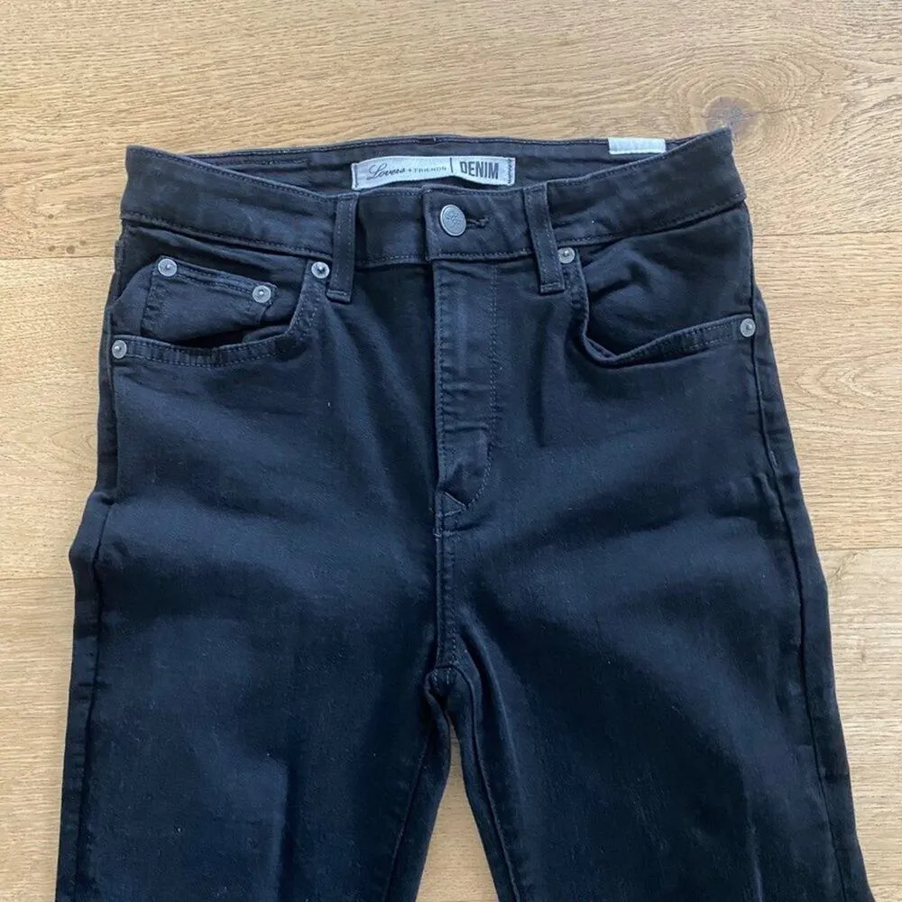 Lovers + Friends - Skinny Jeans in Black Denim - Image 5