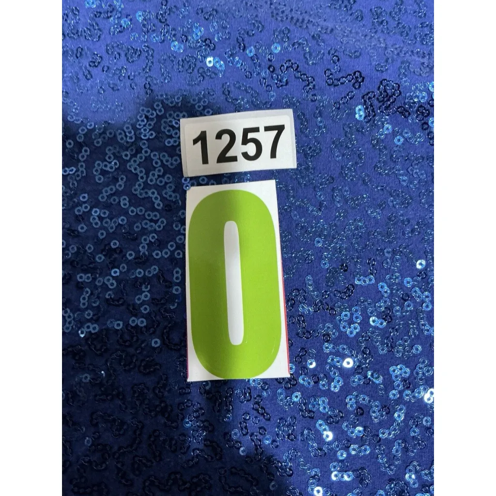 Woman’s Dkny 18-20 Short Sleeve Scoop Neck Blue With Sequins T Shirt - Image 10