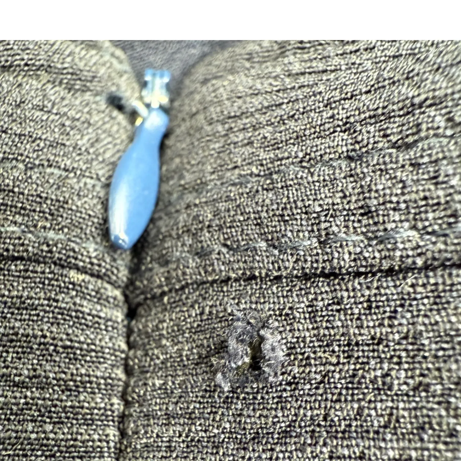 Chouchou Sleeveless Midi Dress Sweetheart Neckline Pockets Navy Blue Size Medium - Image 11