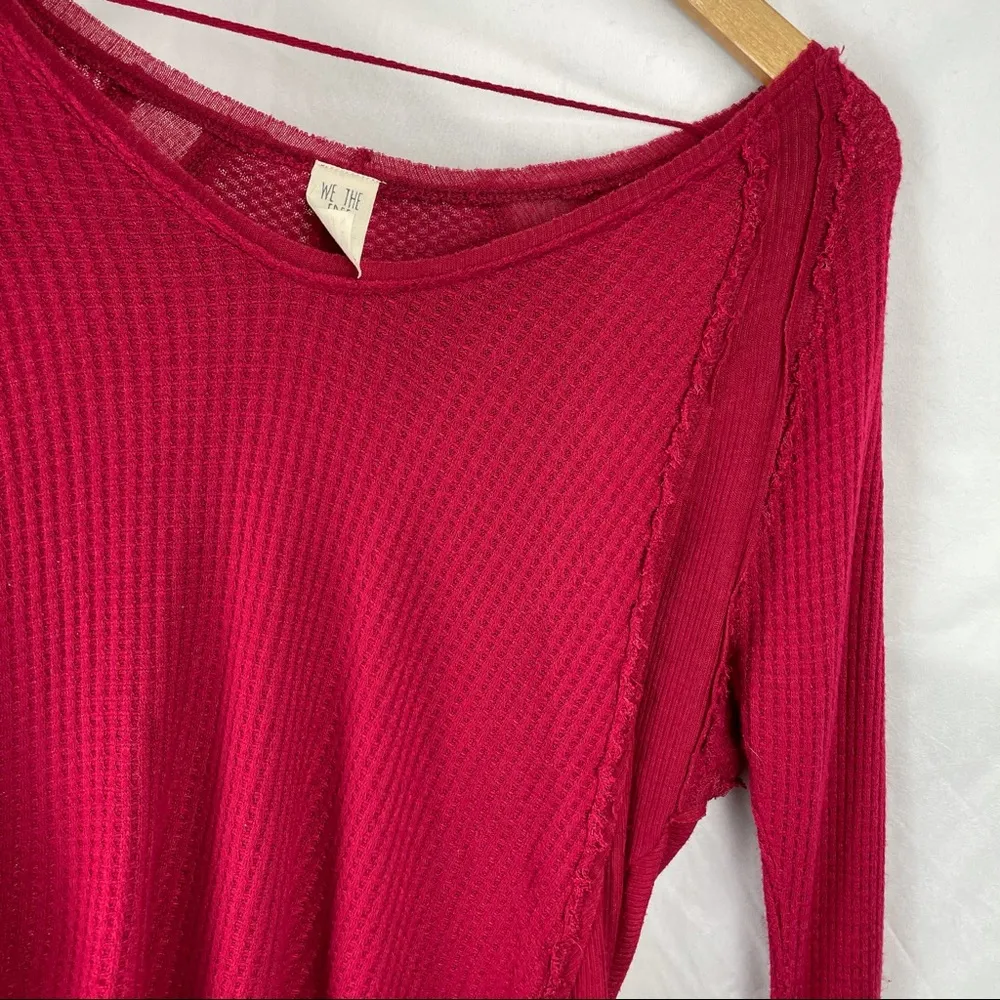 We the Free Catalina Waffle Knit Thermal Top - Image 9