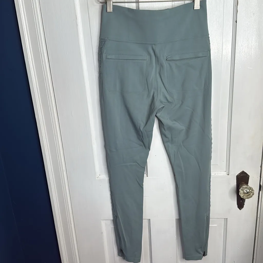 Athleta Delancey Moto Tight High-Rise Leggings Pants W1759 Sz S - Image 9