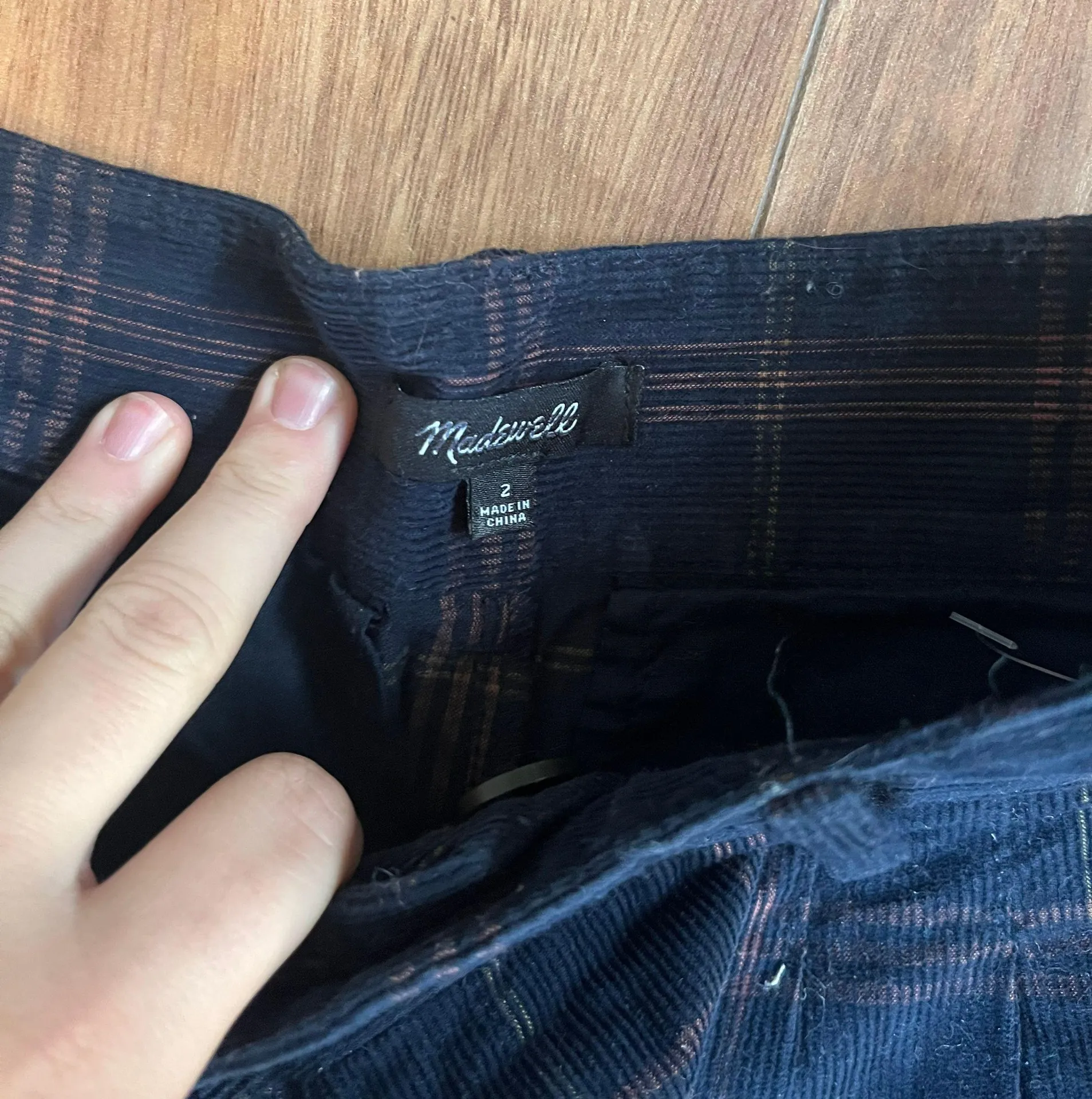 Wide-leg Corduroy Pants - Image 2