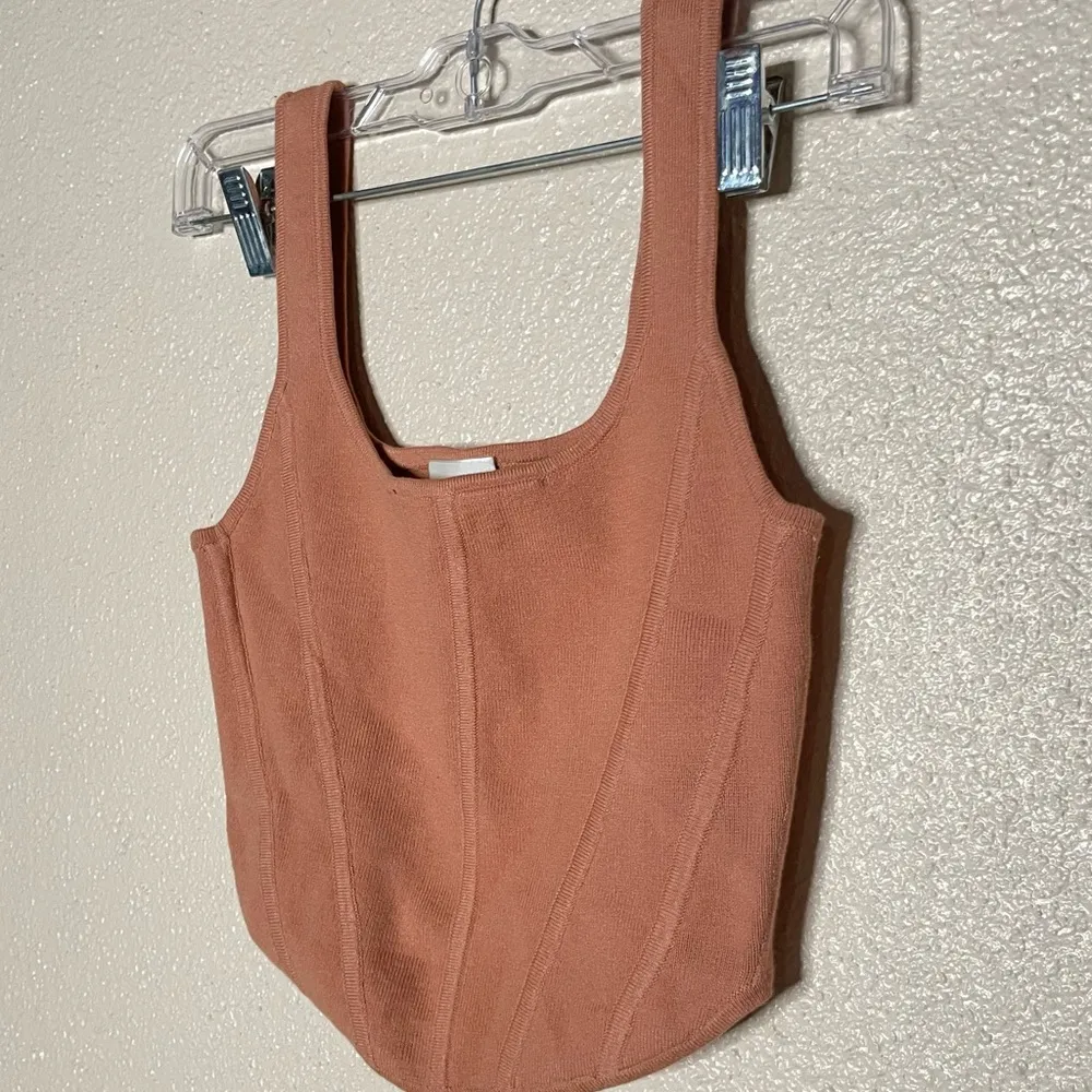 Babaton Sculpt knit Bustier Tank Small A1 - Image 7