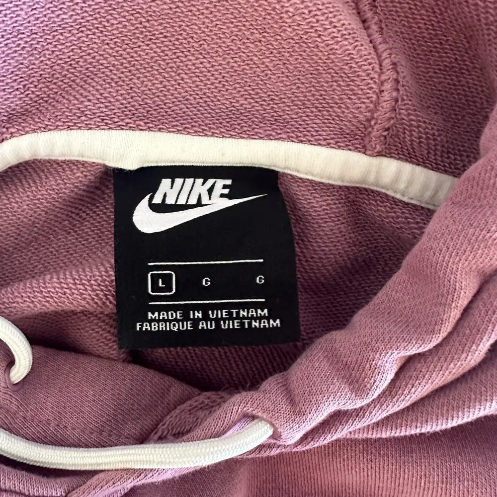 Nike Purple Hoodie Sweatshirt Classic Pullover - Image 4