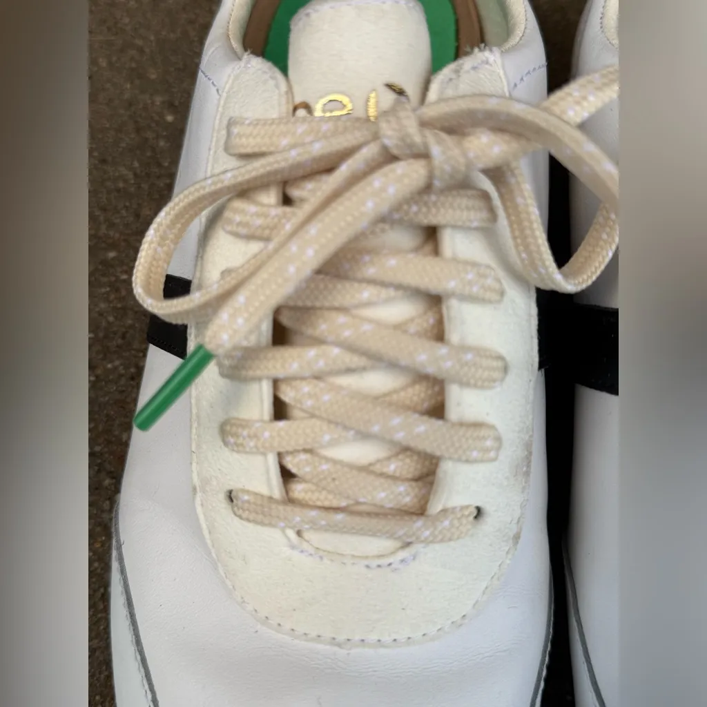 Plae Women’s Men’s ECOLS White Leather Sneakers Trainers US 8M/9.5W EU 40.5 Size undefined - Image 5