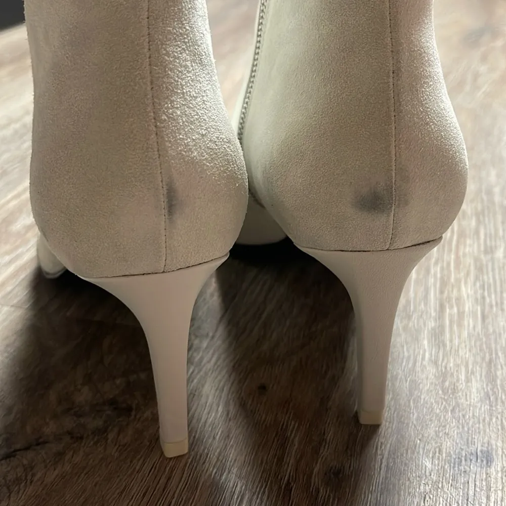 Rag & Bone Beha Leather White Ankle Boot Size 8.5 - Image 6