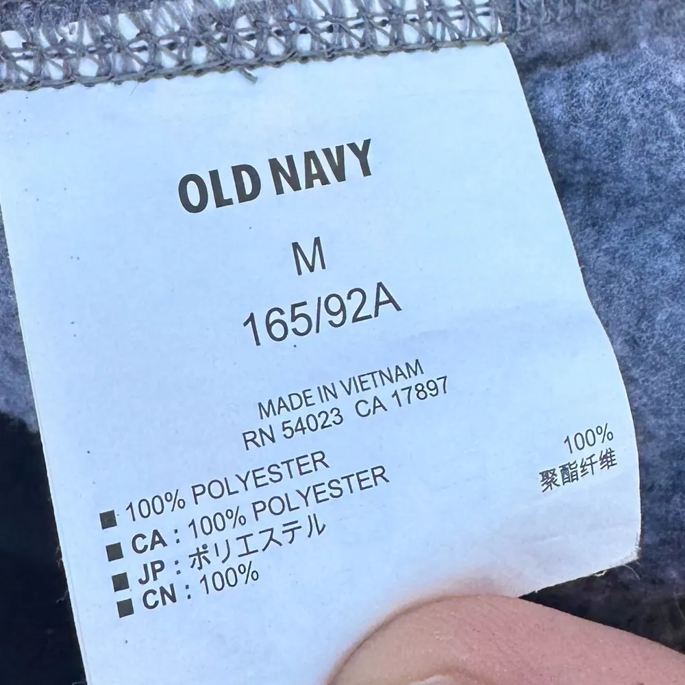 Old Navy soft grey zip up warm fleece jacket / M / Excellent condition - Image 10