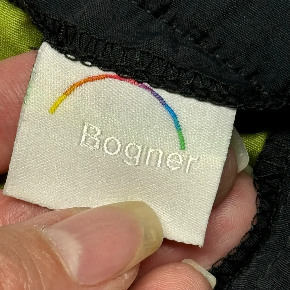 VTG Bogner Women's Large Insulated Ski Snowboarding Pants Black Retro Size 10 - Image 11
