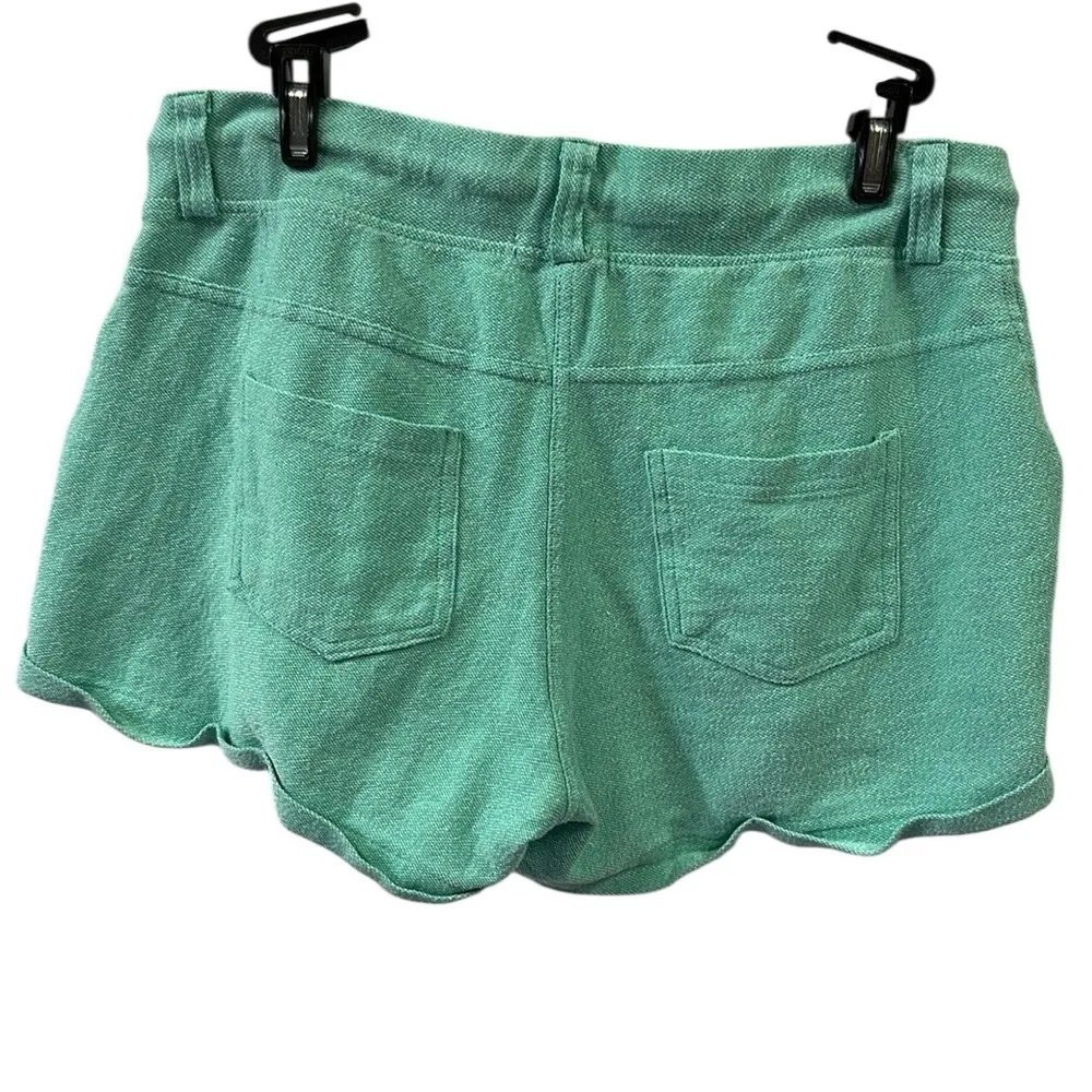 Lagaci Light Green Vacation Resort Wear Drawstring Waist 4 Pocket Shorts Medium - Image 5