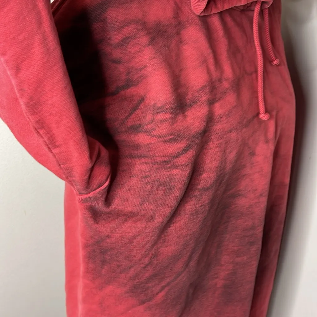 Acne Studios‎ Spray-paint Hooded Sweatshirt Red Rubber - Image 6