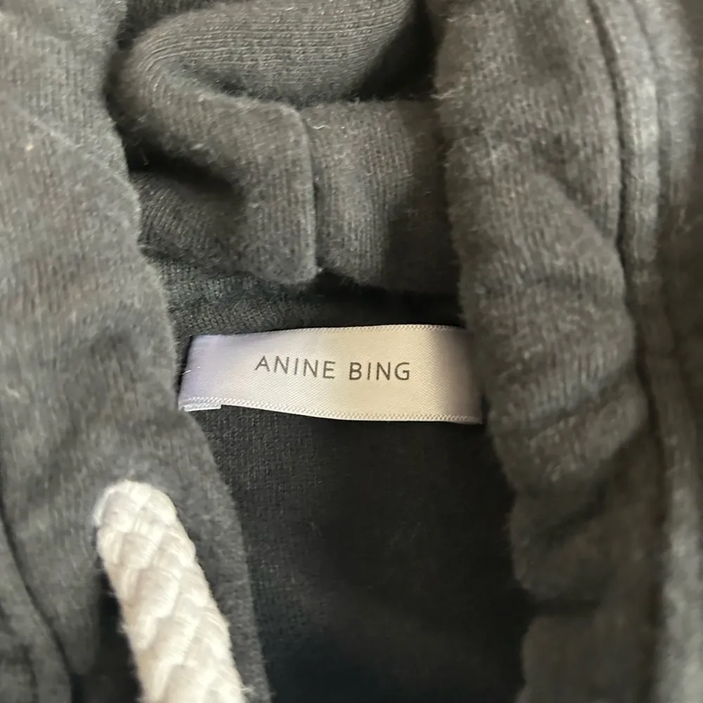 Anine Bing Black Logo Lottie Hoodie XS/S - Image 8