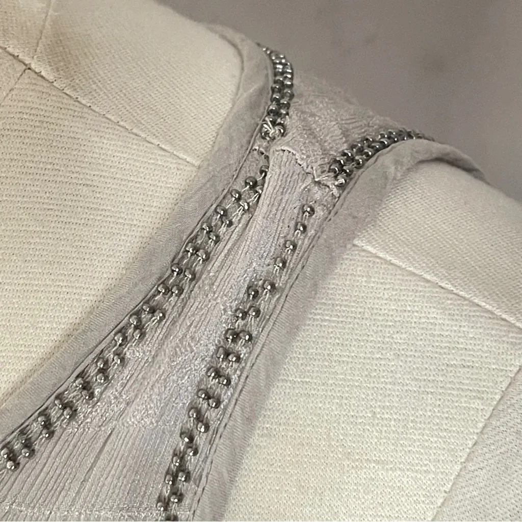 FREE PEOPLE Delilah Beaded Mini Dress $168, Medium - Image 15