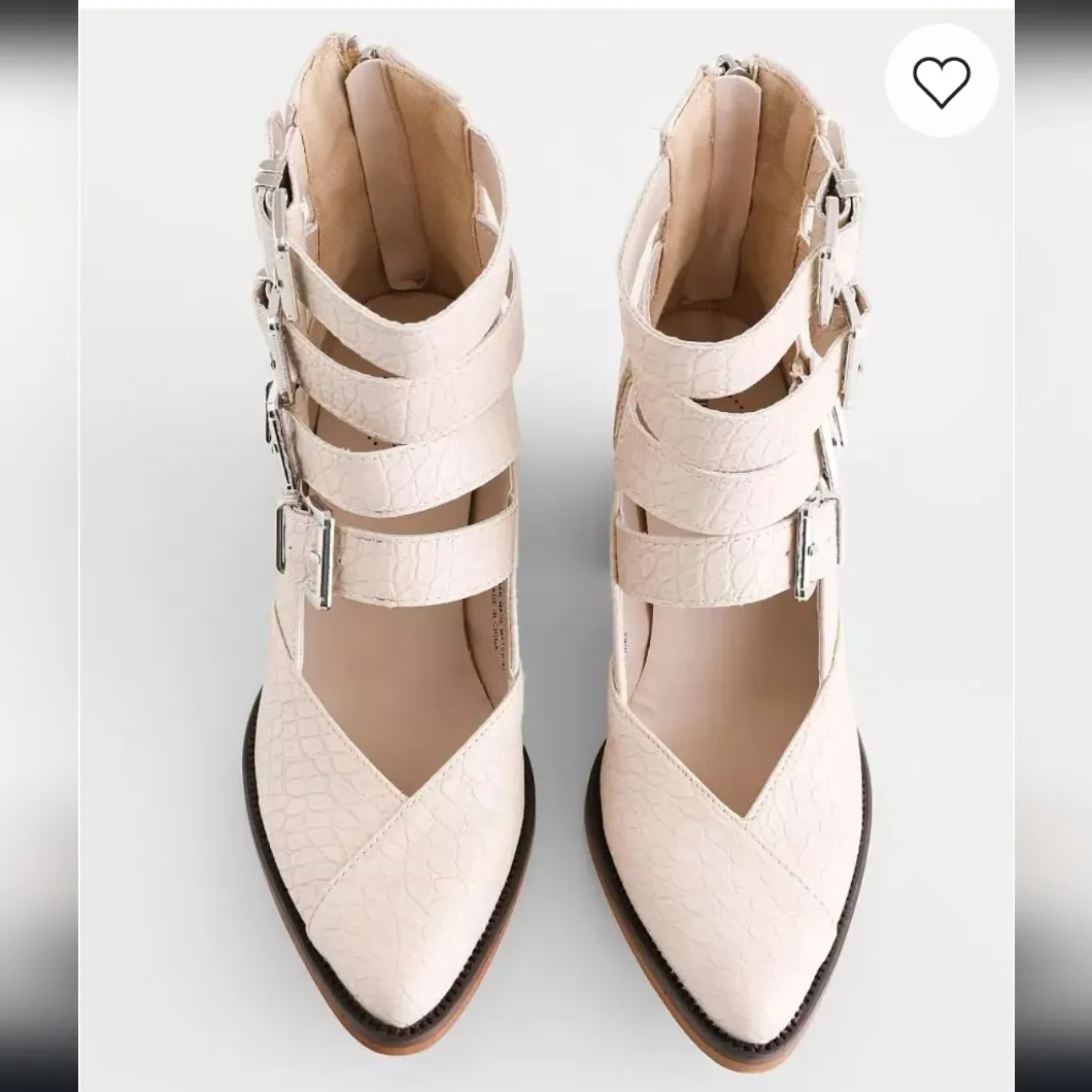 Arider Girl Eleven Croc Print Ankle Boots Booties Sandals Shoes Size 8.5 Women's - Image 4